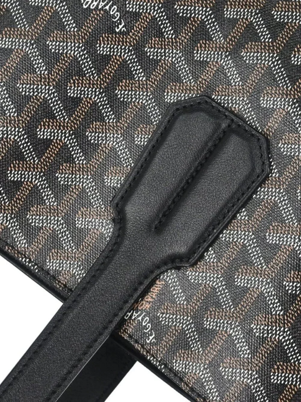 Goyard Black Sac Voltaire 2way Tote Handbag AAS020146 197983